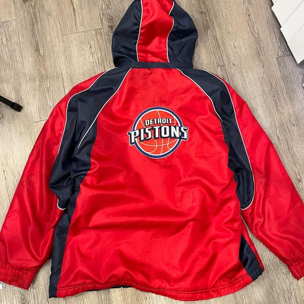Vintage detroit pistons nba hooded